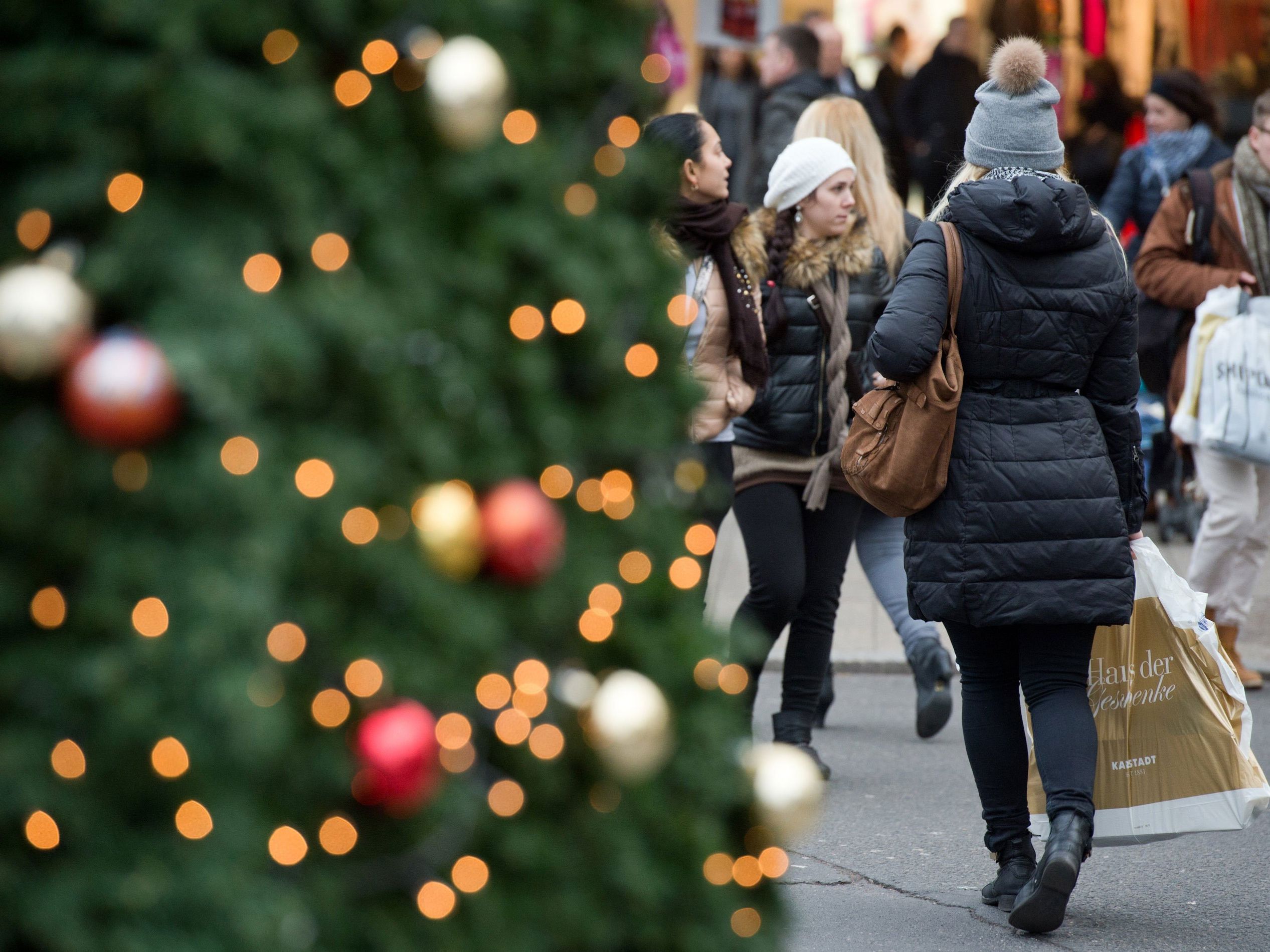 Wer am 24. Dezember einkaufen muss, hat in Wien noch bis zum Nachmittag die Möglichkeit