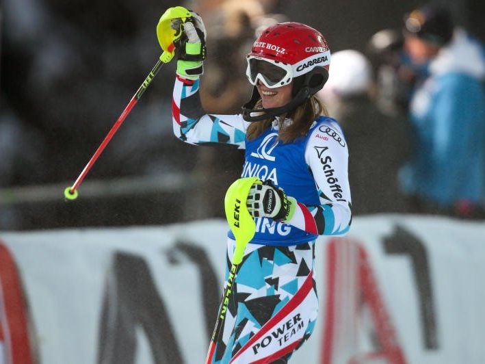 Erstmals WC Punkte im Slalom für Katharina Liensberger Erstmals WC Punkte im Slalom für Katharina Liensberger