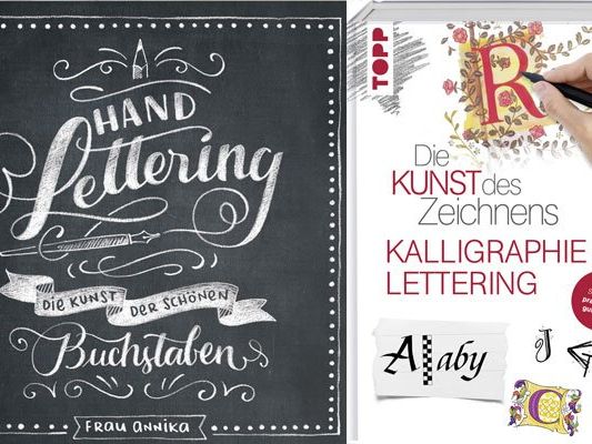 Wer Handlettering bzw. Kalligraphie erlernen möchte, ist bei diesen beiden Büchern aus dem frech verlag richtig Wer Handlettering bzw. Kalligraphie erlernen möchte, ist bei diesen beiden Büchern aus dem frech verlag richtig