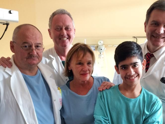 Der 13-jährige Morteza überlebte nach 41 Minuten unter Wasser. Der 13-jährige Morteza überlebte nach 41 Minuten unter Wasser.