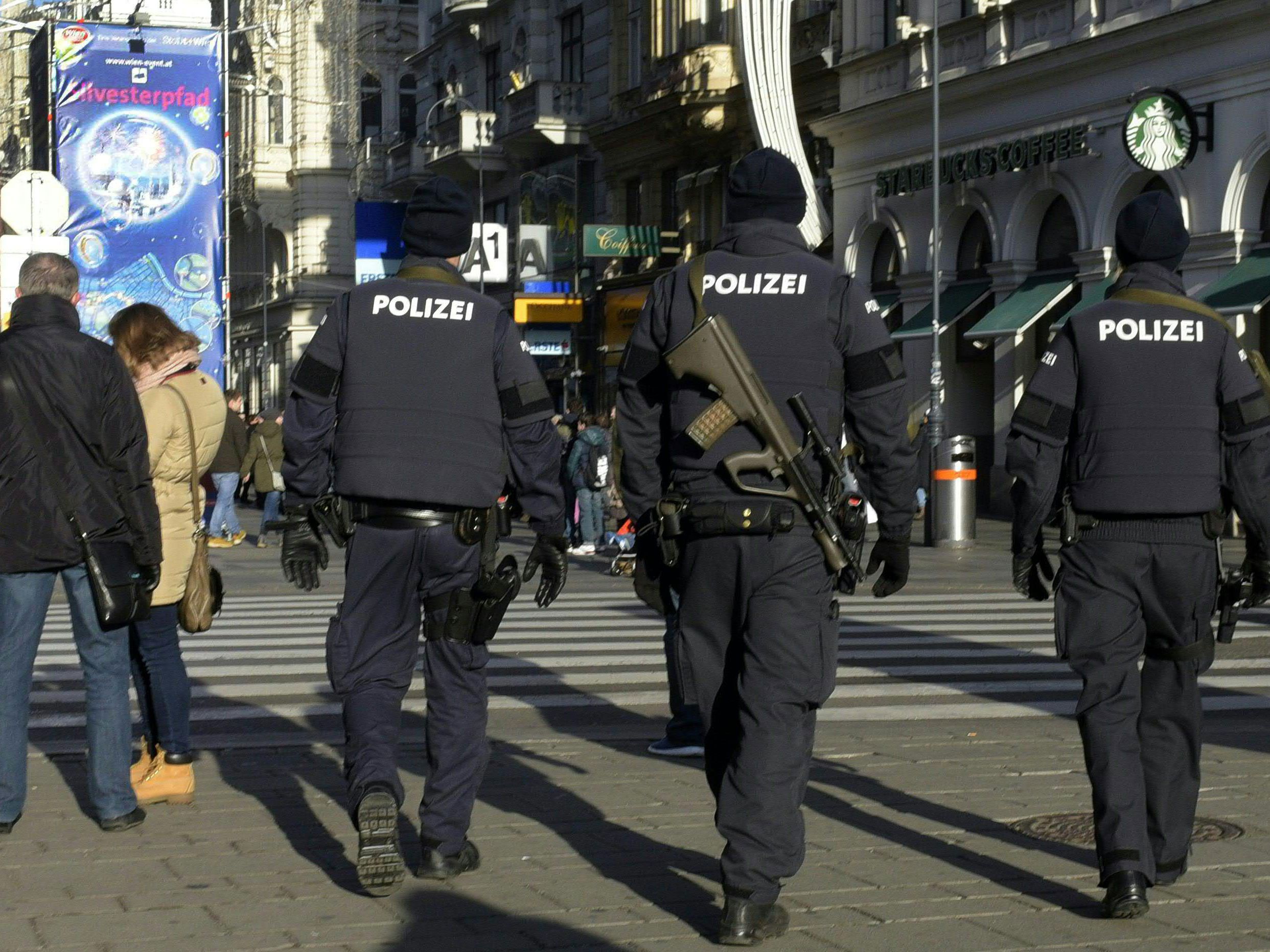 Am traditionellen Silvesterpfad in der Wiener Innenstadt wird auch die Exekutive wieder vielfach im Einsatz sein