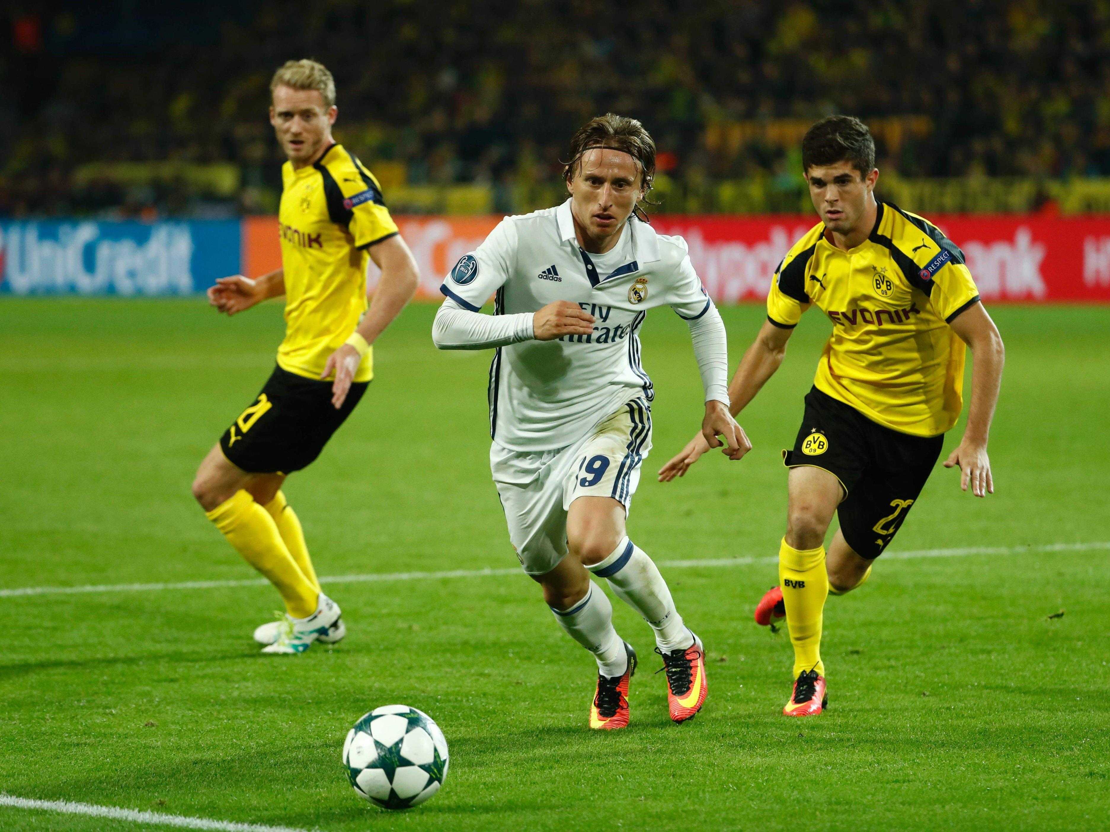 Real Madrid empfängt am letzten Spieltag der Gruppenphase Borussia Dortmund.