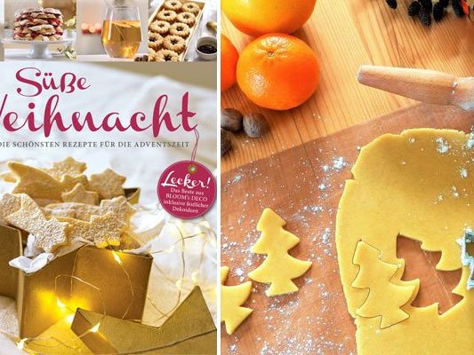Im Buch finden sich originelle Rezepte und kreative Basteltipps passend zur Weihnachtszeit. Im Buch finden sich originelle Rezepte und kreative Basteltipps passend zur Weihnachtszeit.
