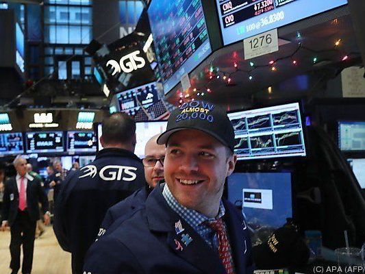 Freudentag an der New Yorker Börse Freudentag an der New Yorker Börse