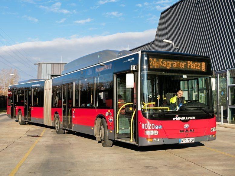 Die Busse sind die Kilometerfresser der Wiener Linien.