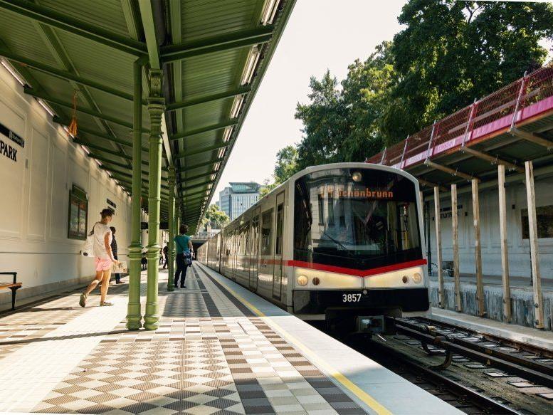 Ab dem 30. Jänner hält die U4 wieder an beiden Bahnsteigen der Station Stadtpark.