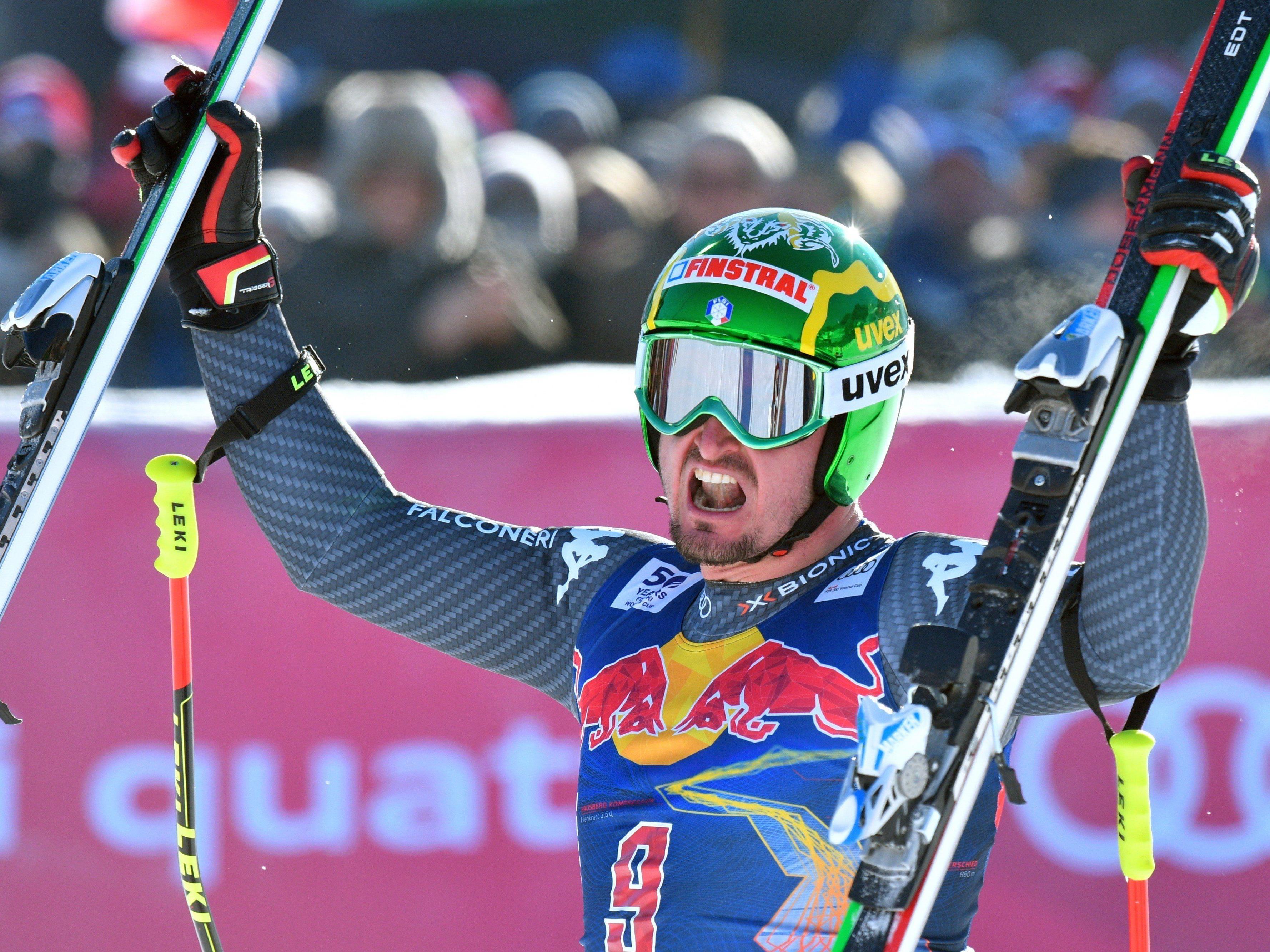 Der Südtiroler Dominik Paris hat bereits 2013 die Abfahrt auf der Streif in Kitzbühel gewonnen.