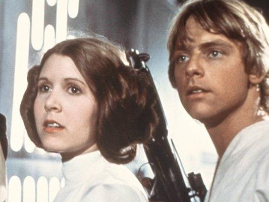 Die Freundschaft von Mark Hamill ("Luke Skywalker") und Carrie Fisher ("Prinzessin Leia") hielt über Jahrzehnte.