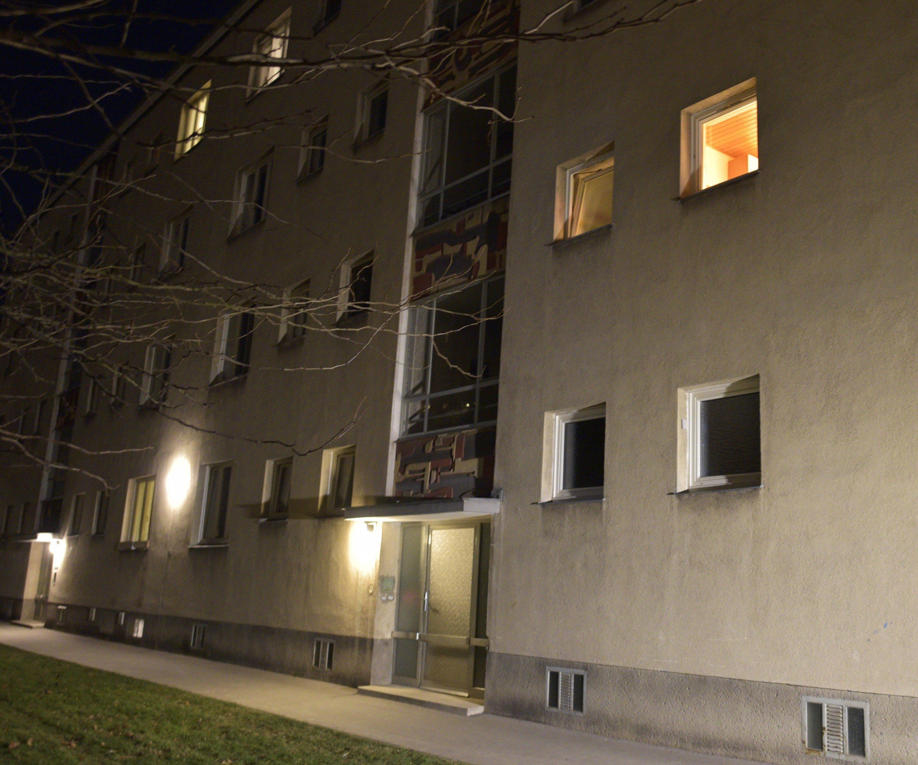 In dieser Wohnhausanlage fand die Tat am Donnerstag statt In dieser Wohnhausanlage fand die Tat am Donnerstag statt