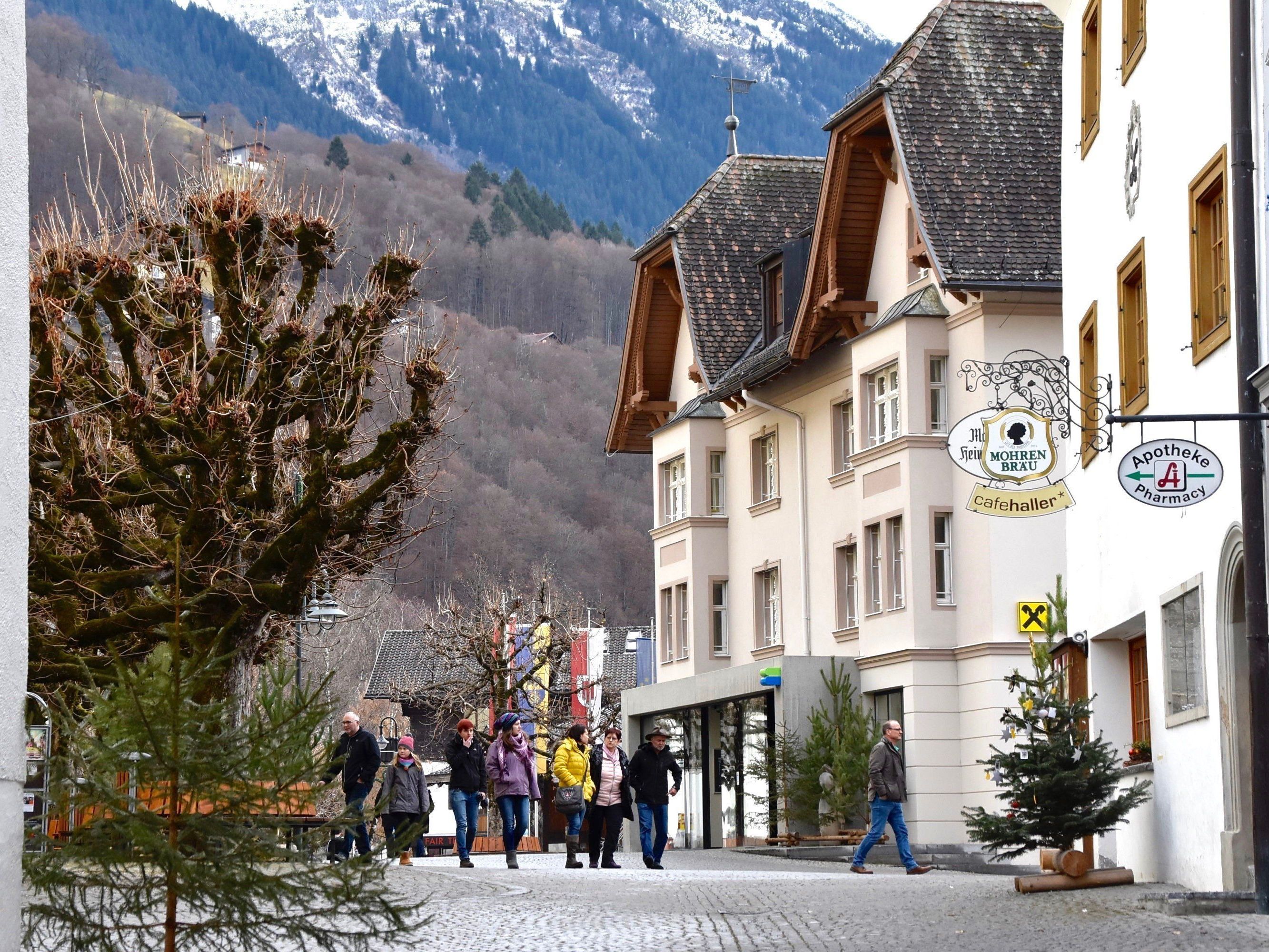 Kirchplatz Schruns Kirchplatz Schruns