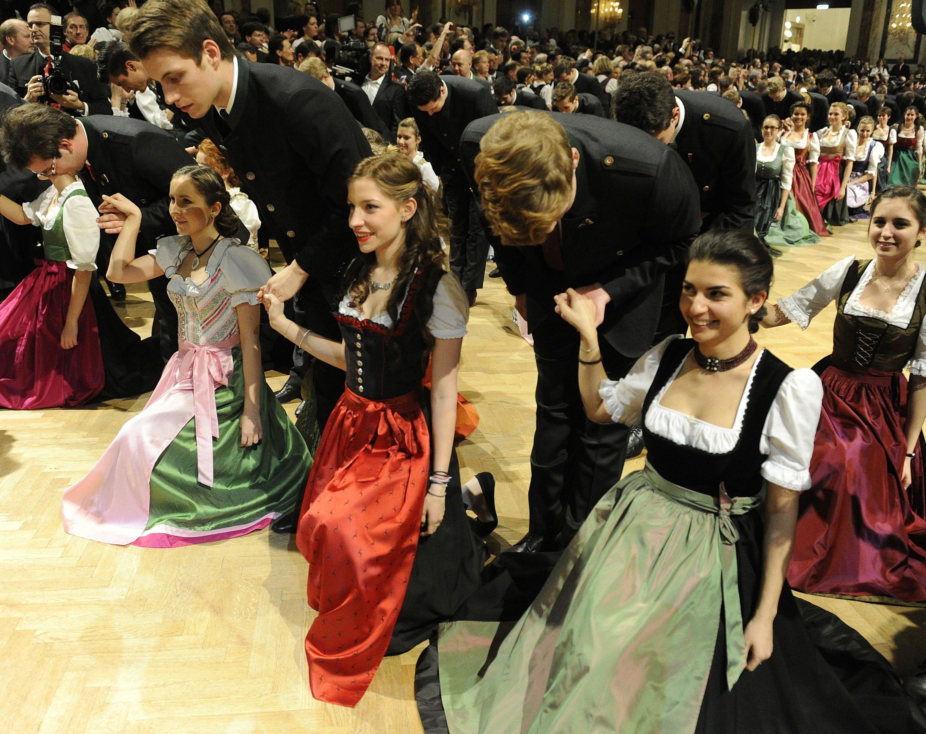 Der Wiener Jägerball in der Hofburg ist ein alljährliches Highlight Der Wiener Jägerball in der Hofburg ist ein alljährliches Highlight