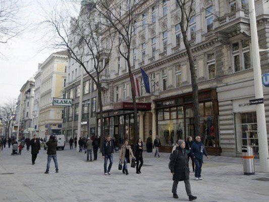 Ein Protestmarsch durch die Wiener Mariahilfer Straße ist geplant Ein Protestmarsch durch die Wiener Mariahilfer Straße ist geplant