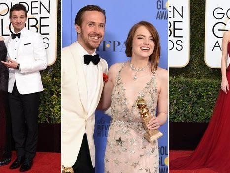 Das waren die schönsten Kleider bei den Golden Globes 2017.