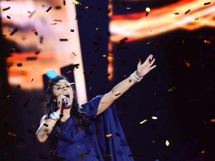 Jamala gewann im Vorjahr den ESC für die Ukraine. Jamala gewann im Vorjahr den ESC für die Ukraine.