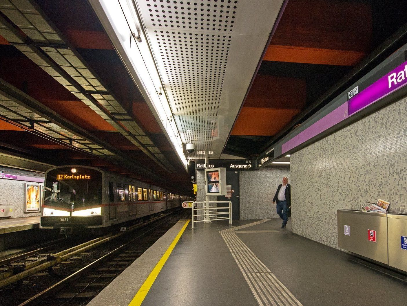Störungen auf der Linie U2 am Freitag. Störungen auf der Linie U2 am Freitag.