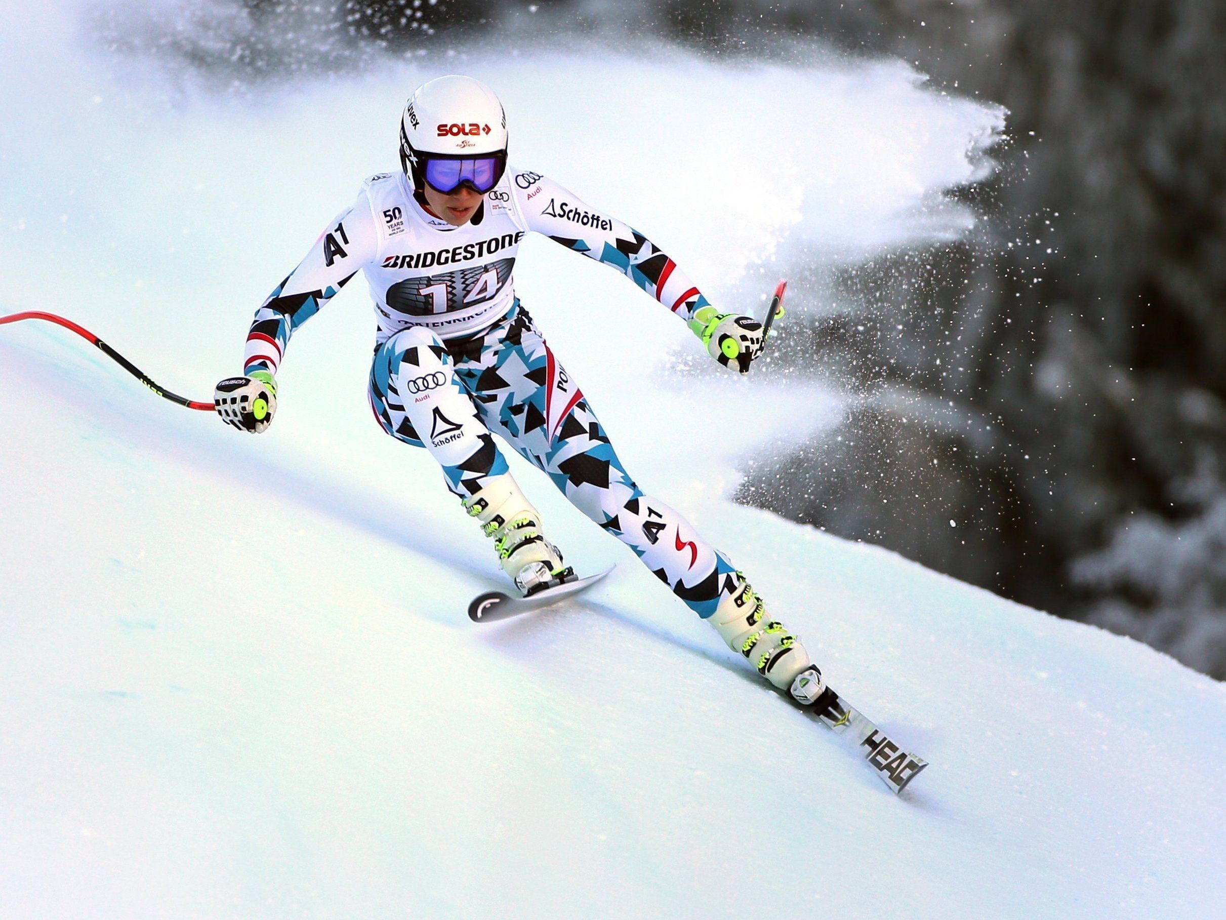 Auch Christine Scheyer geht für den ÖSV in St. Moritz an den Start. Auch Christine Scheyer geht für den ÖSV in St. Moritz an den Start.