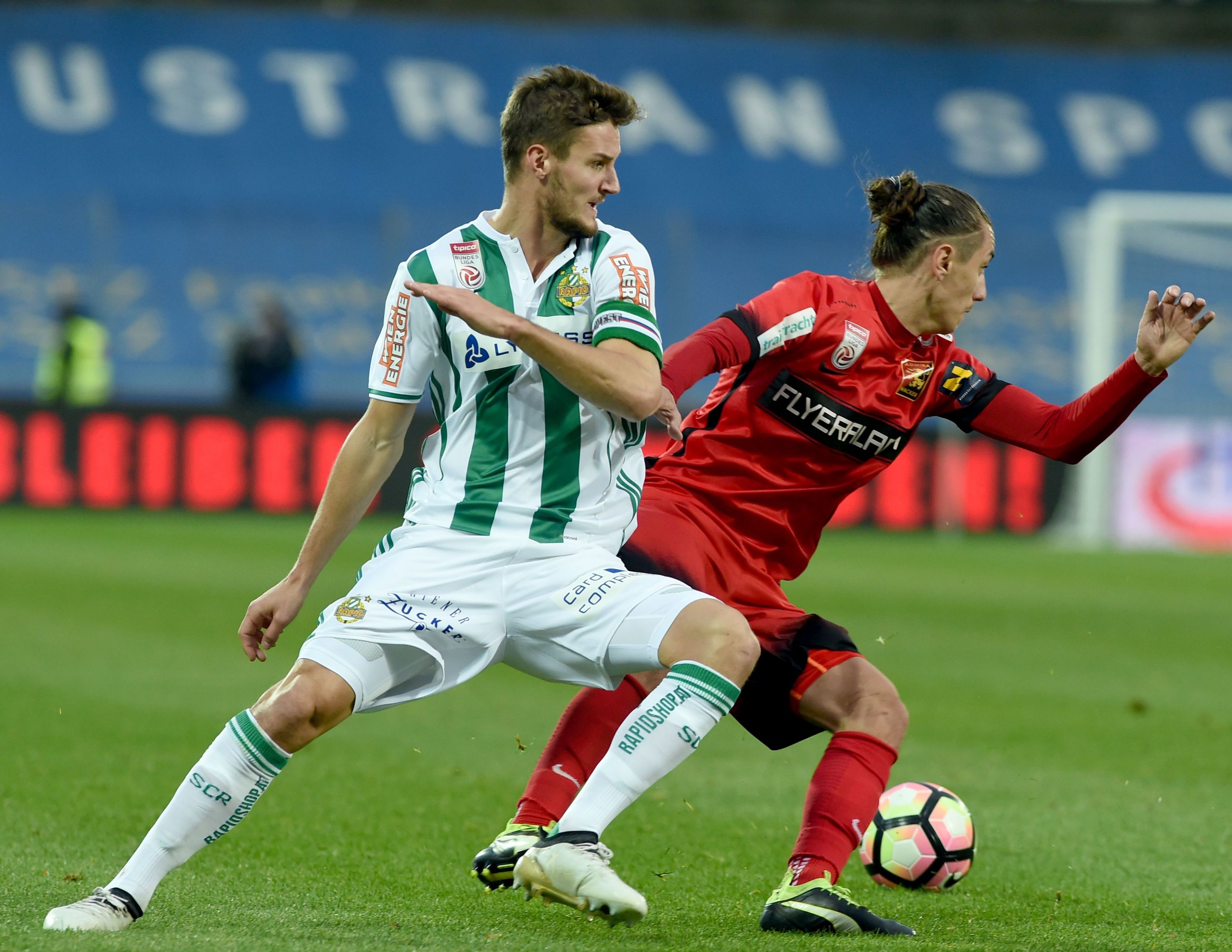 Hie sehen Sie das Match zwischen Rapid Wien und Admira Wacker Mödling.