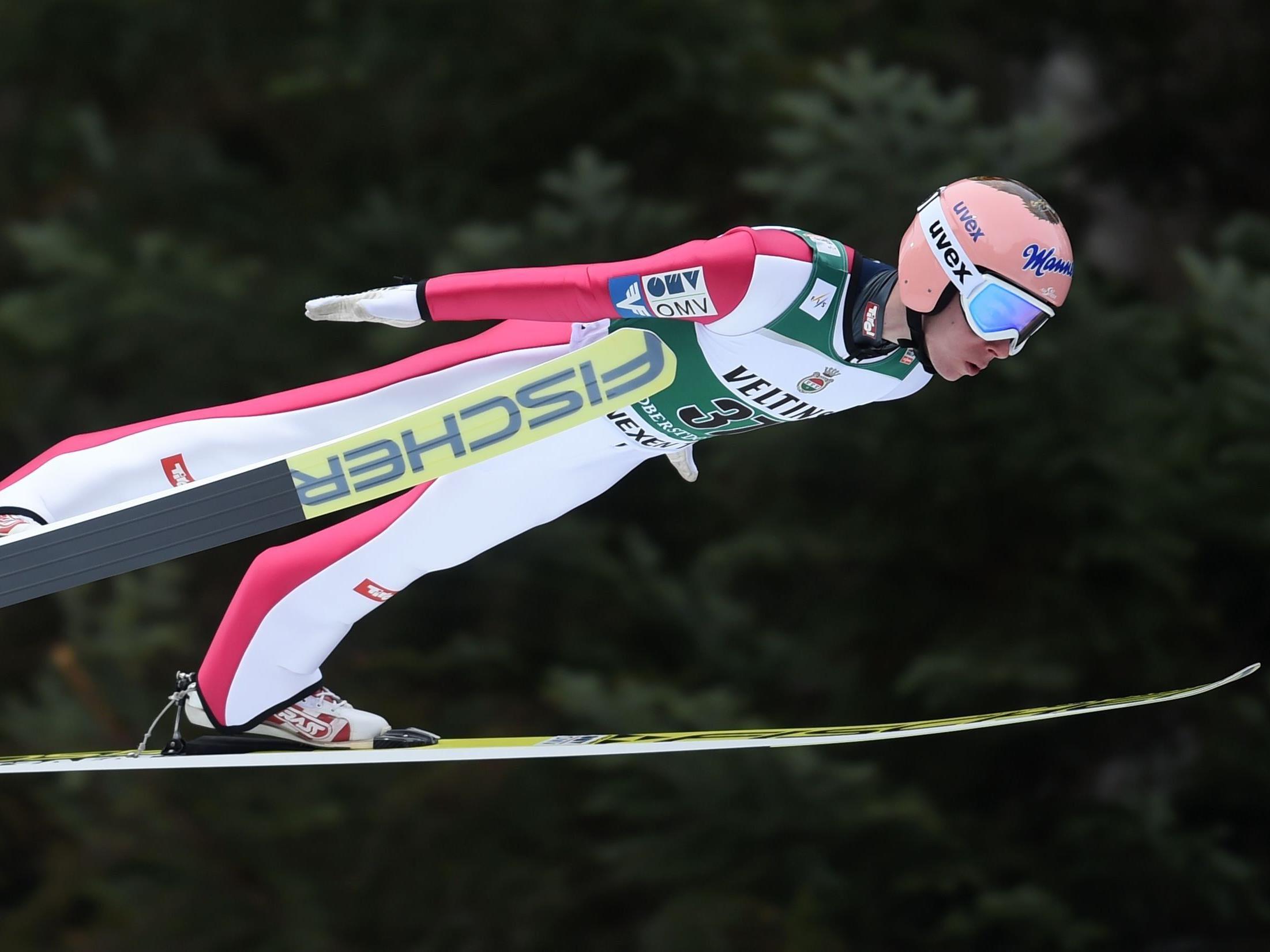 Stefan Kraft zeigte in Oberstdorf eine sehr starke Leistung.