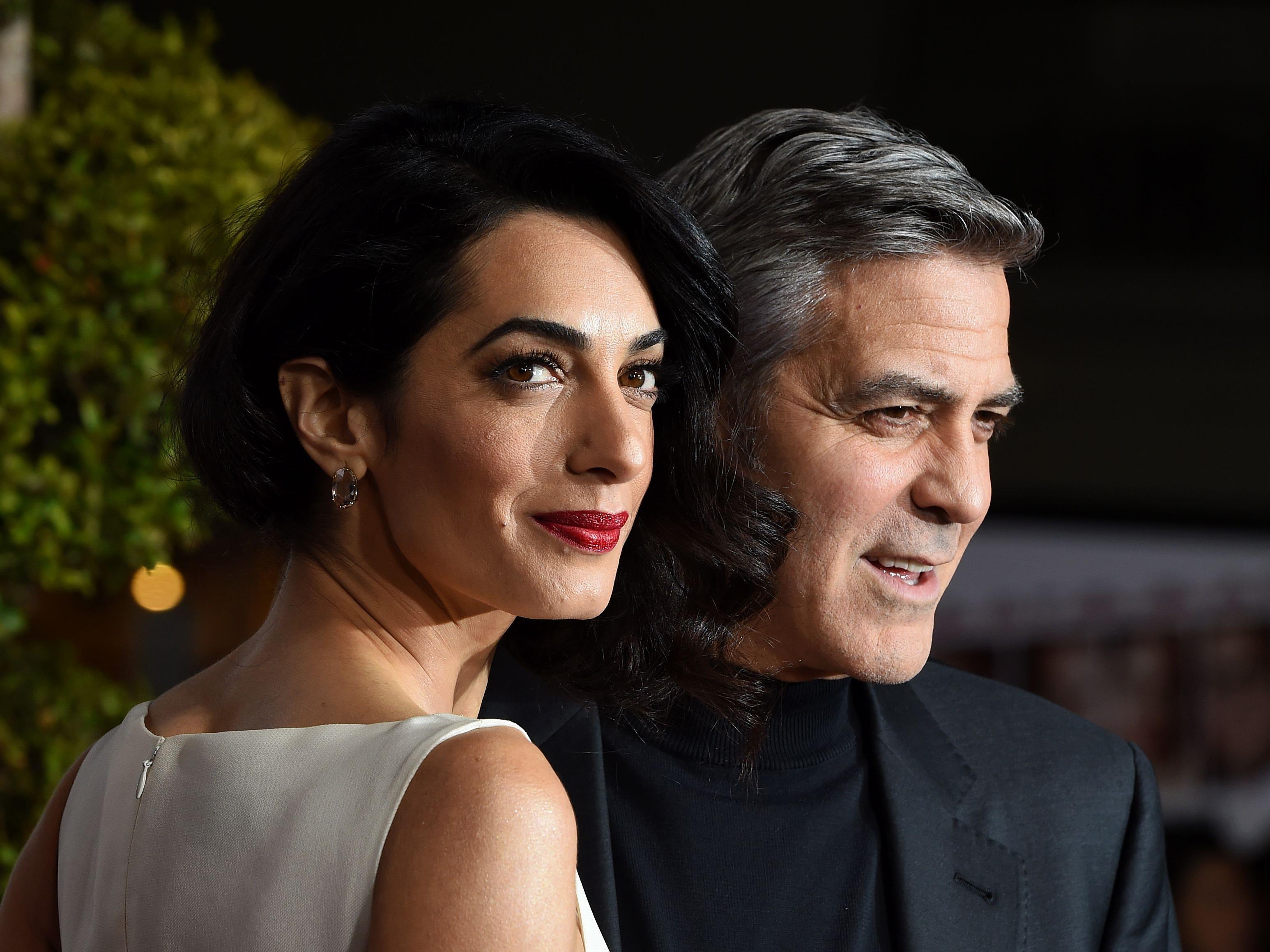 George und Amal Clooney sollen Zwillinge erwarten.