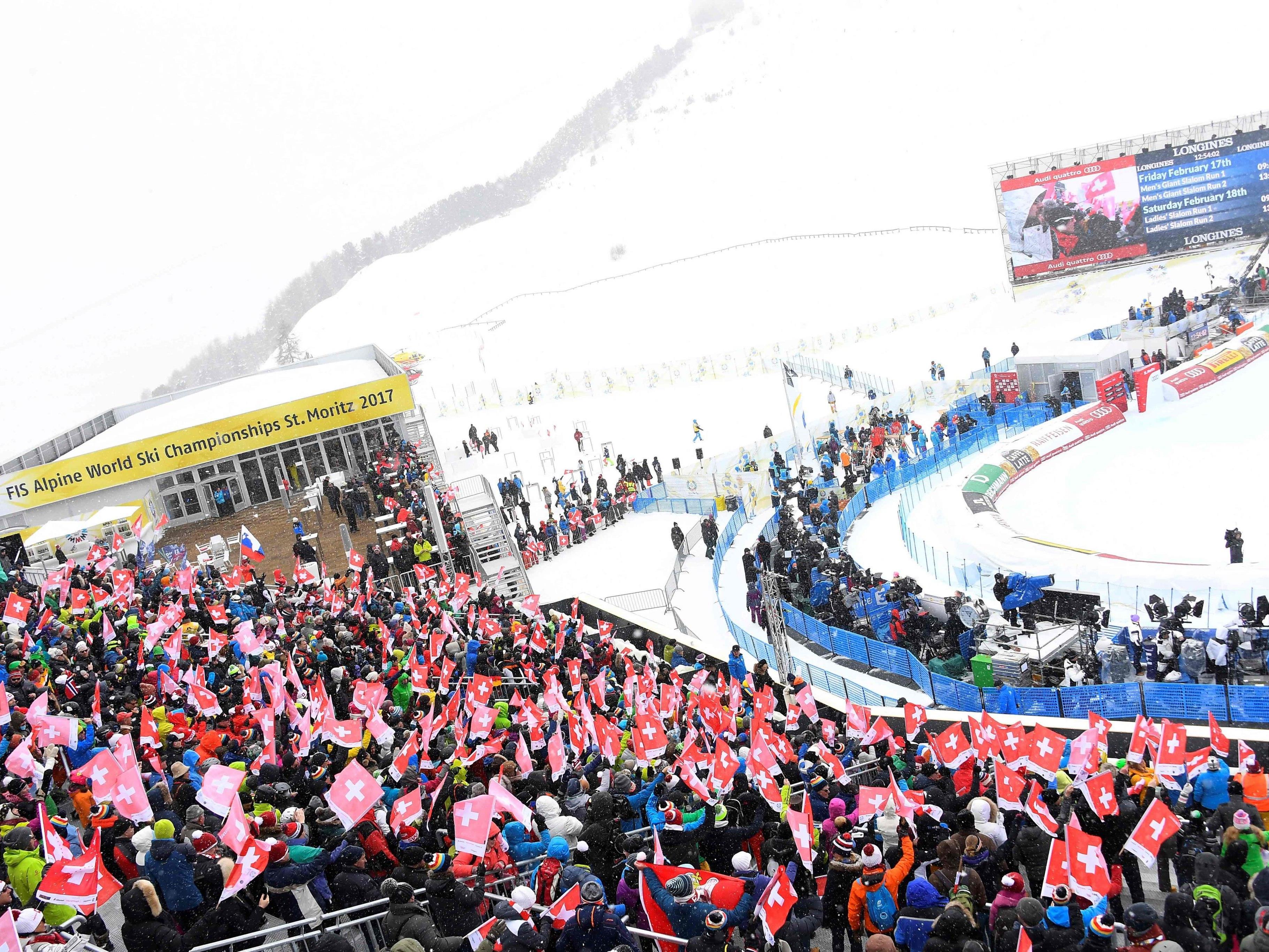 60.000 Zuschauer werden am Wochenende in St. Moritz erwartet.