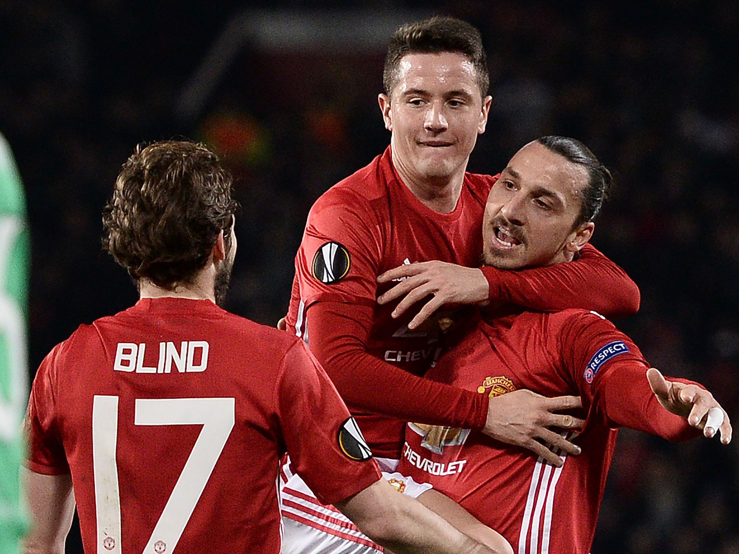 Zlatan Ibrahimovic war mit seinen Treffern der Mann des Spiels. Zlatan Ibrahimovic war mit seinen Treffern der Mann des Spiels.