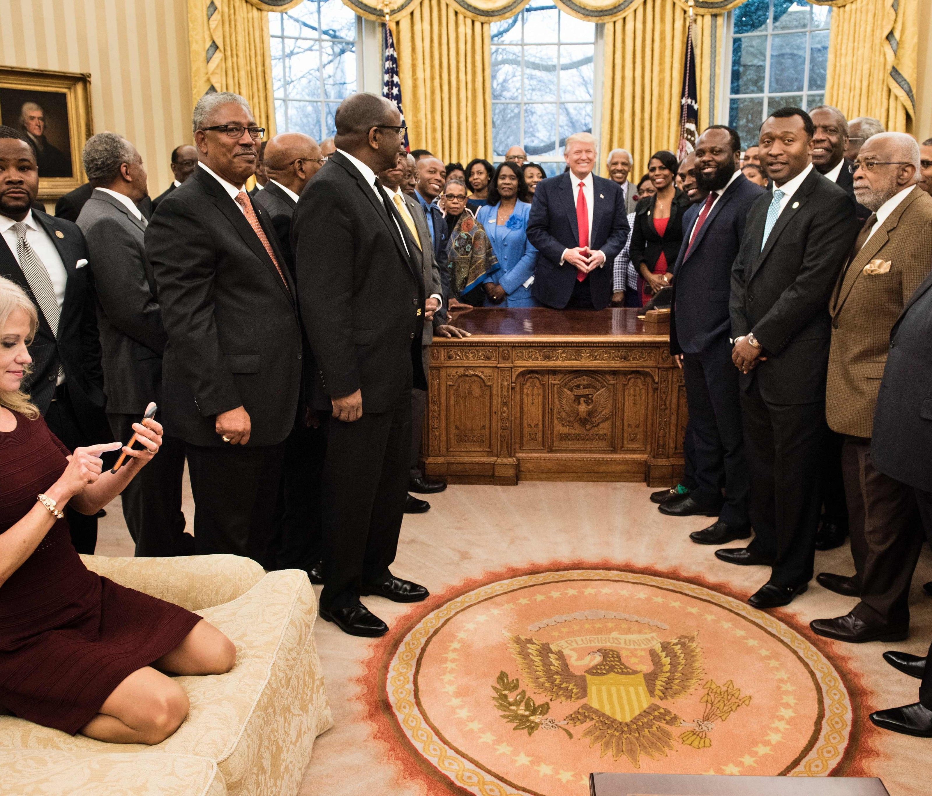 Gemütlichkeit im Oval-Office Gemütlichkeit im Oval-Office