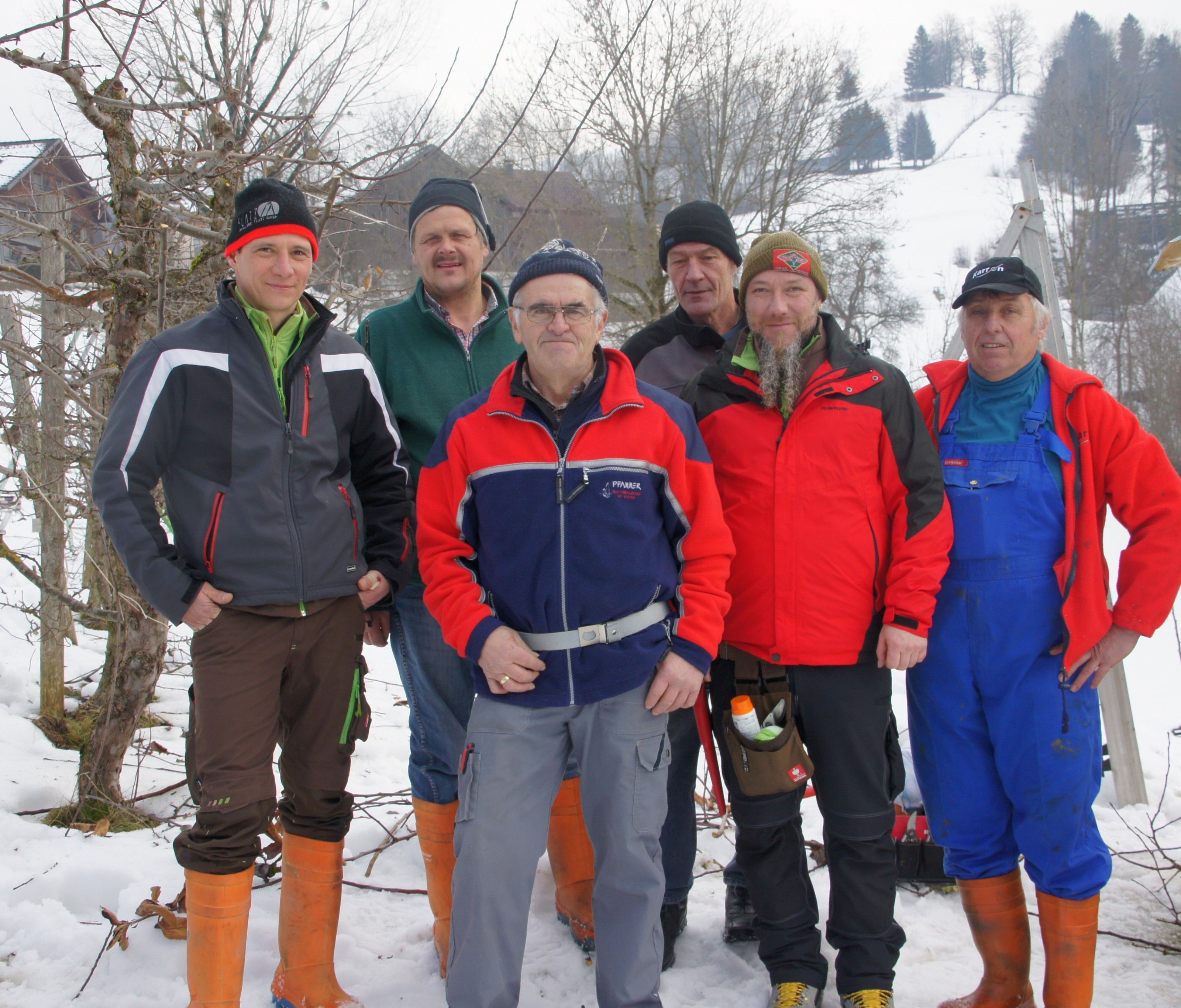 Kursleiter-Team des Baumschnittseminars Bregenzerwald Kursleiter-Team des Baumschnittseminars Bregenzerwald