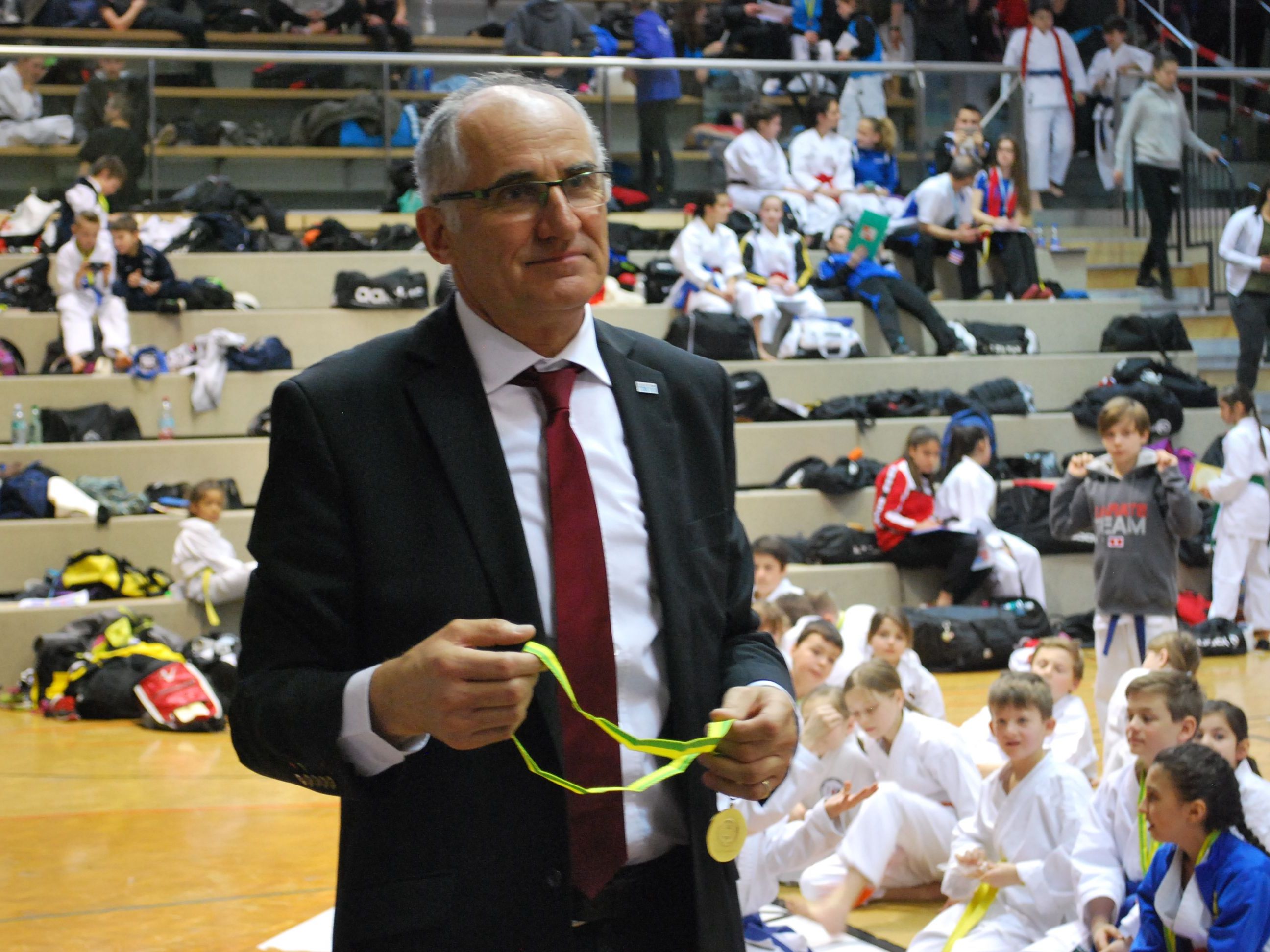 Eckart Neururer, Präsident Shotokan Karate Club Lustenau Eckart Neururer, Präsident Shotokan Karate Club Lustenau