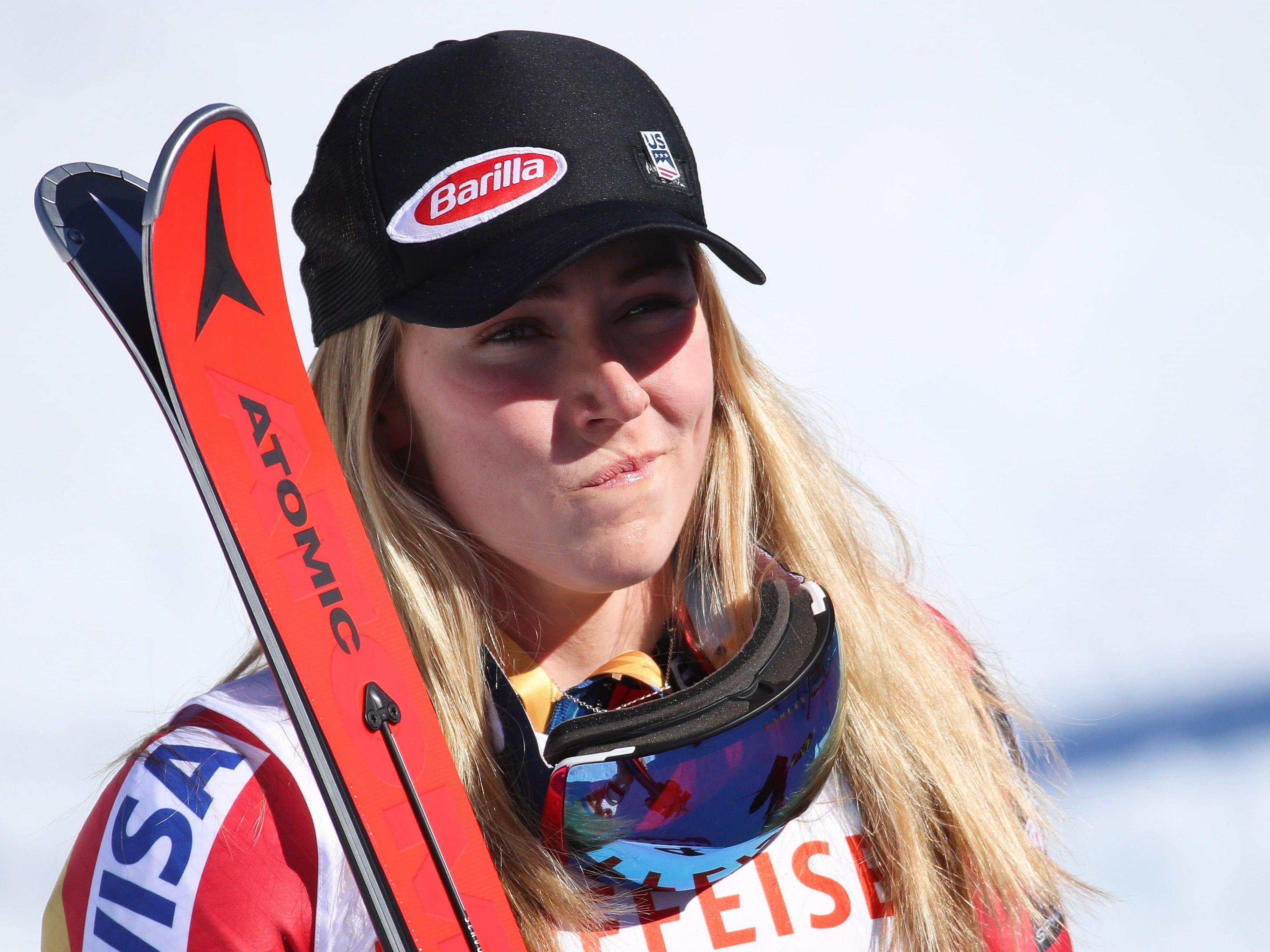 Im WM-Slalom machen alle Jagd auf Mikaela Shiffrin.