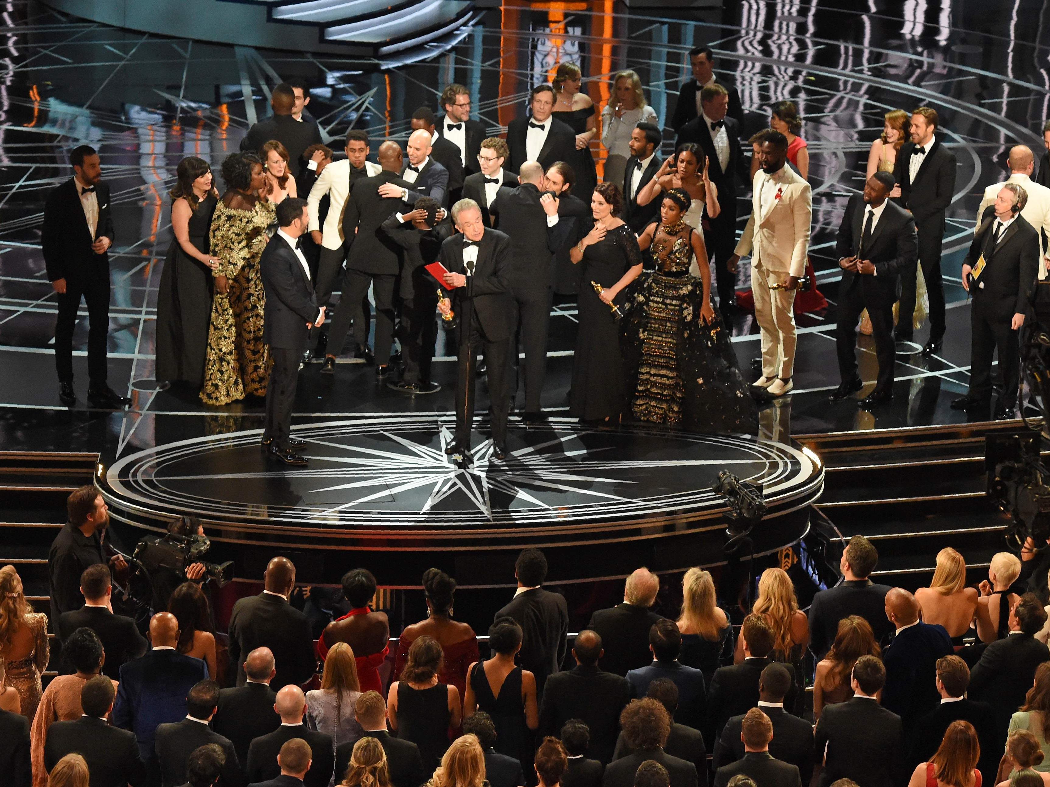Die 89. Oscar-Verleihung endet mit einer großen Panne