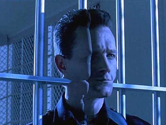 Natürlich ist auf "Terminator 2" unter den Oscar-Gewinnern für die besten visuellen Effekte Natürlich ist auf "Terminator 2" unter den Oscar-Gewinnern für die besten visuellen Effekte