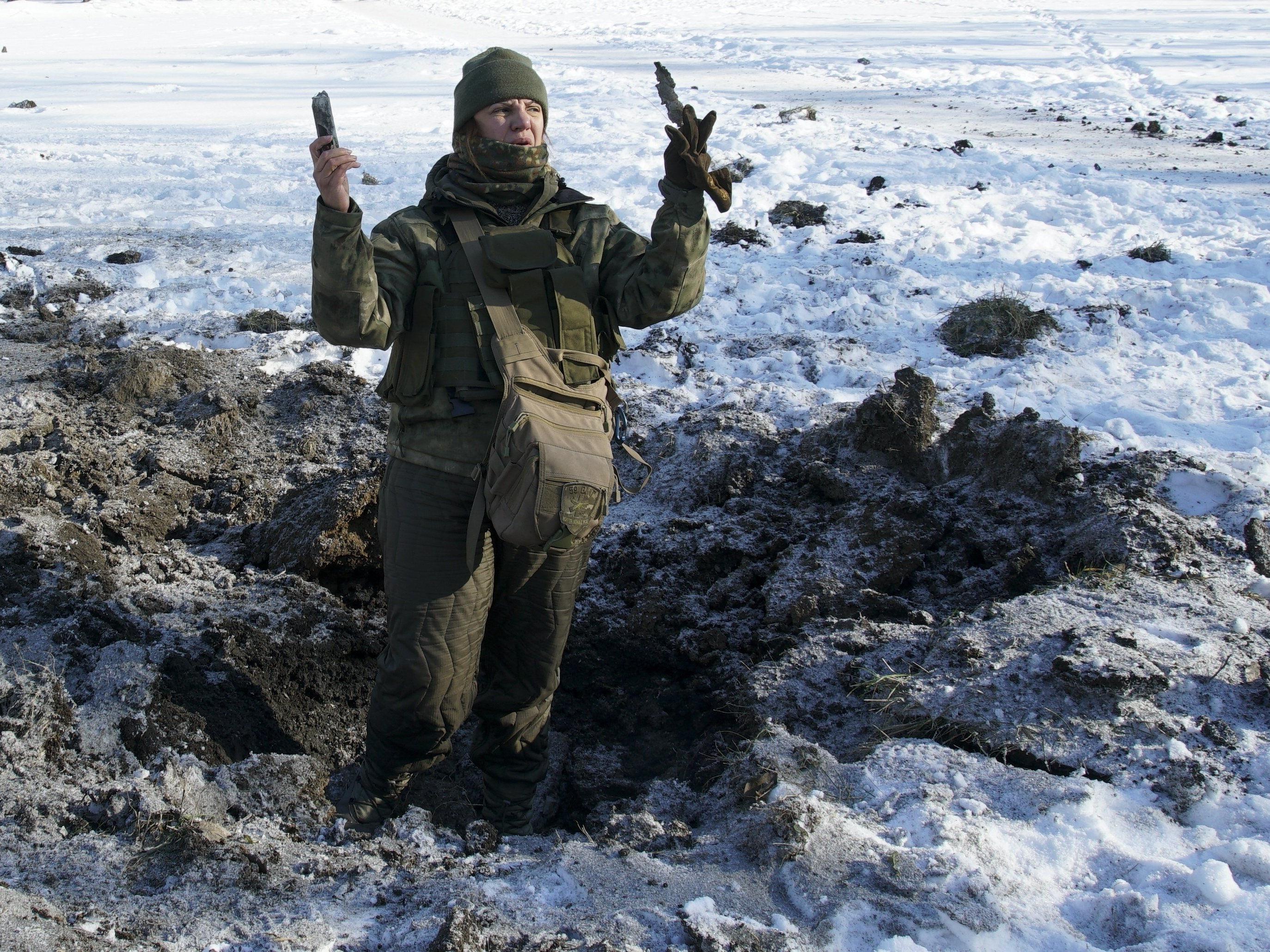 Die Zunahme der Kämpfe im Osten der Ukraine hatte am Wochenende begonnen.