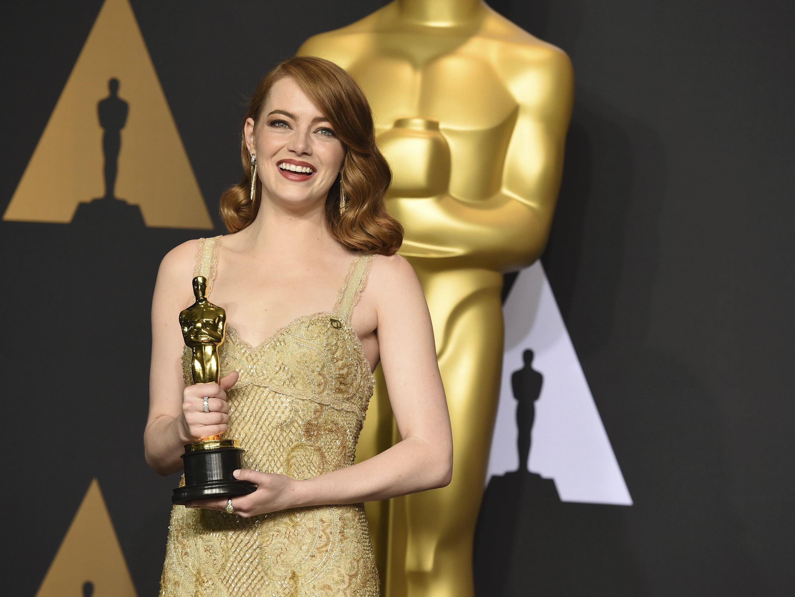 Emma Stone wurde mit ihrem ersten Oscar ausgezeichnet.