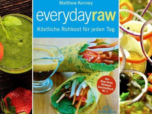 Die Rezepte von "Everyday Raw" machen Lust auf Rohkost. Die Rezepte von "Everyday Raw" machen Lust auf Rohkost.