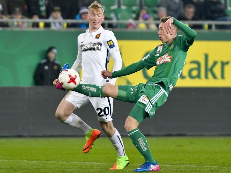 Kein Tor am Samstag für Rapid. Kein Tor am Samstag für Rapid.