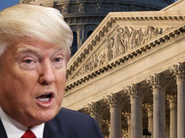 Der US-Senat ist in den wenigen Tagen der Präsidentschaft von Donald Trump zur Speerspitze der Parteipolitik in den USA geworden Der US-Senat ist in den wenigen Tagen der Präsidentschaft von Donald Trump zur Speerspitze der Parteipolitik in den USA geworden