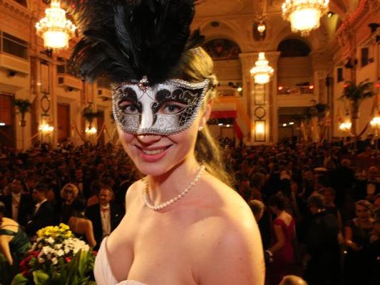 Eva Maria Hubner hatte die "Schönste Maske von Wien".
