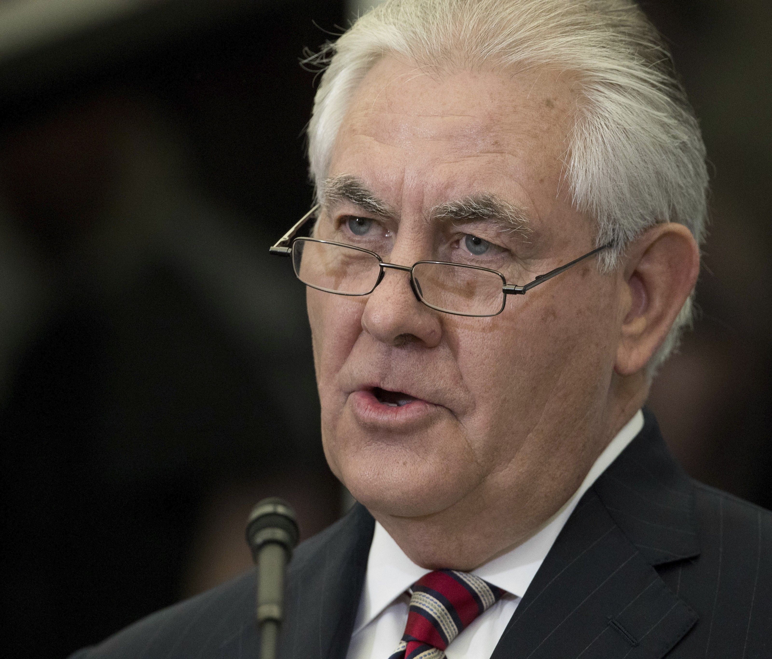 Hoffnungen ruhen auch auf Rex Tillerson. Hoffnungen ruhen auch auf Rex Tillerson.