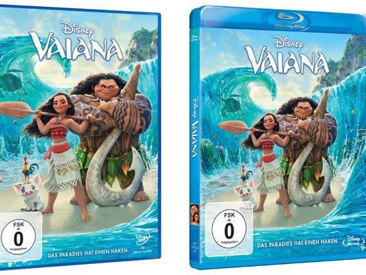 "Vaiana" erscheint auf DVD und BluRay - wir verlosen einige Exemplare