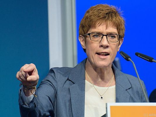 Die amtierende Ministerpräsidentin Annegret Kramp-Karrenbauer Die amtierende Ministerpräsidentin Annegret Kramp-Karrenbauer