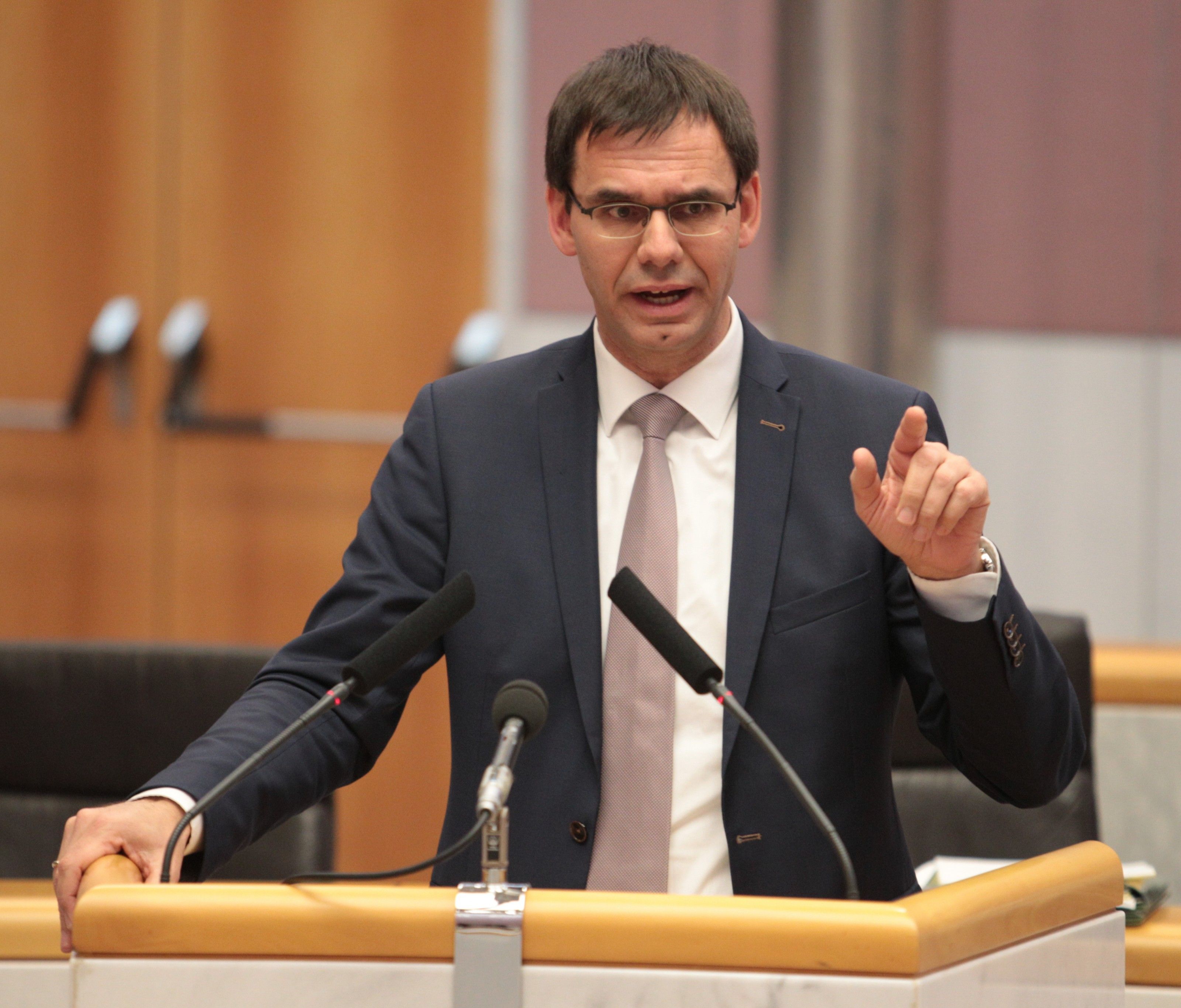 LH Wallner findet klare Worte. LH Wallner findet klare Worte.