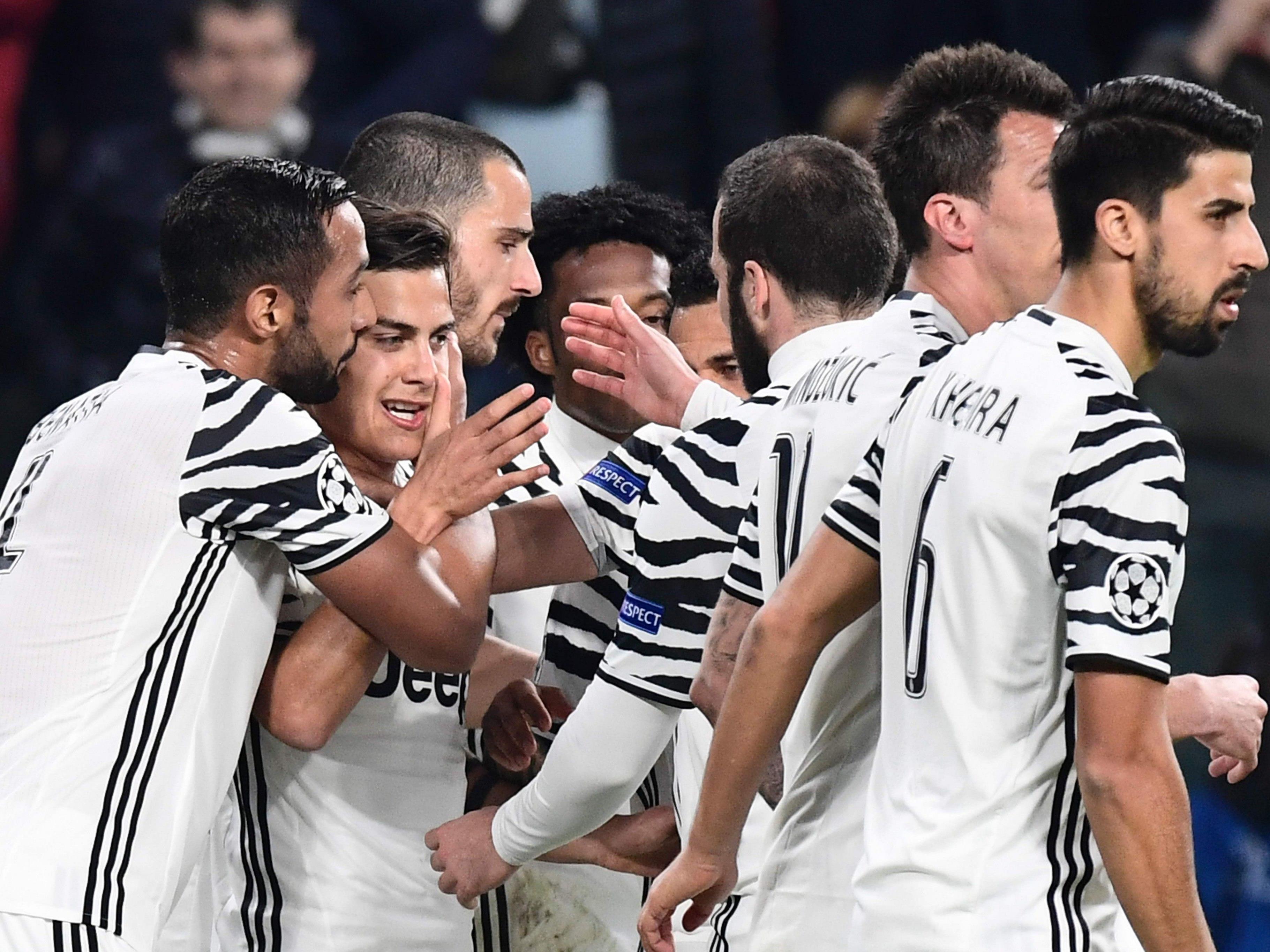 Juventus jubelte über einen souveränen Viertelfinal-Einzug.