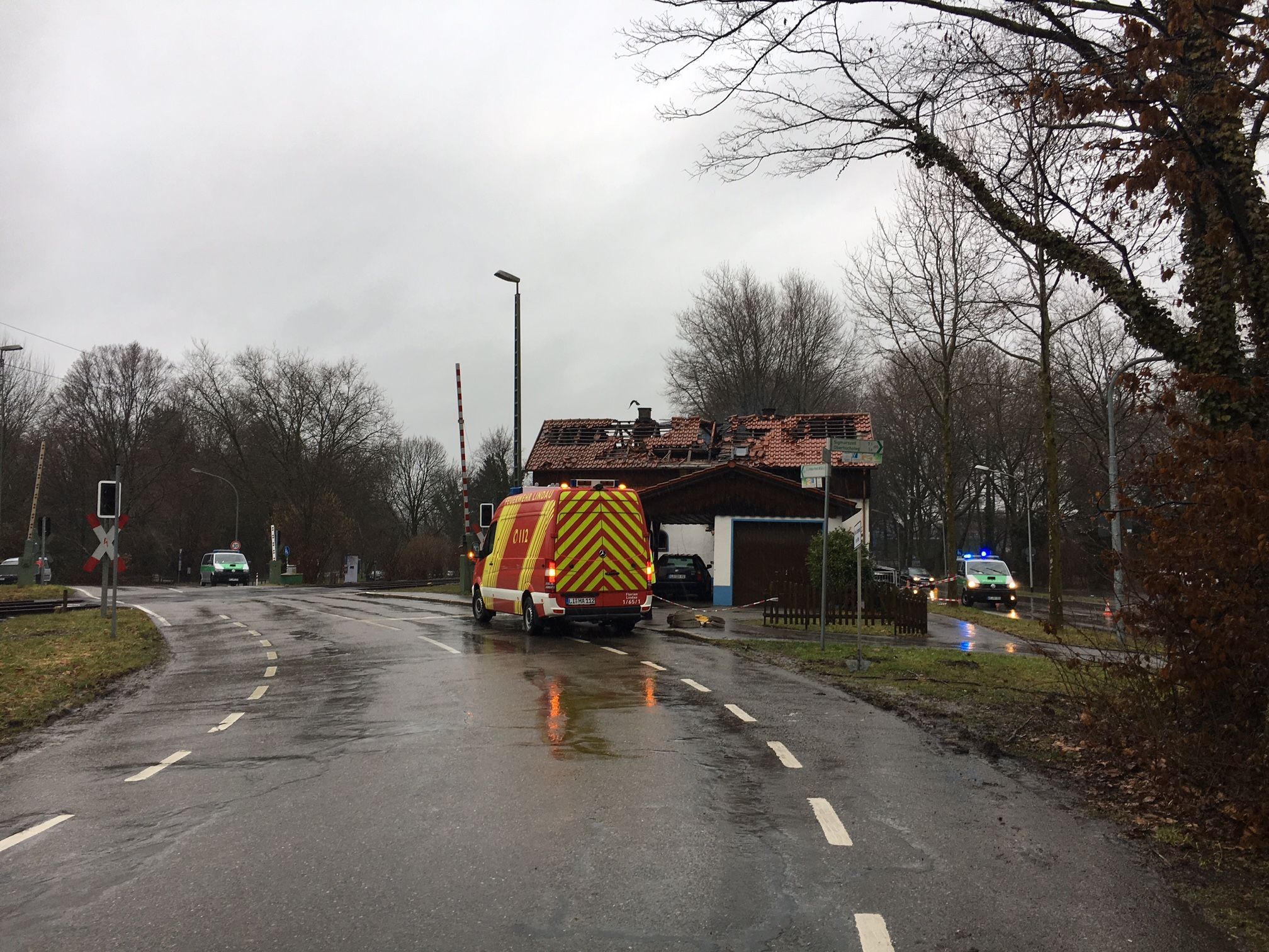 Wohnhausbrand in Lindau: Kripo ermittelt wegen eines Tötungsdelikts. Wohnhausbrand in Lindau: Kripo ermittelt wegen eines Tötungsdelikts.