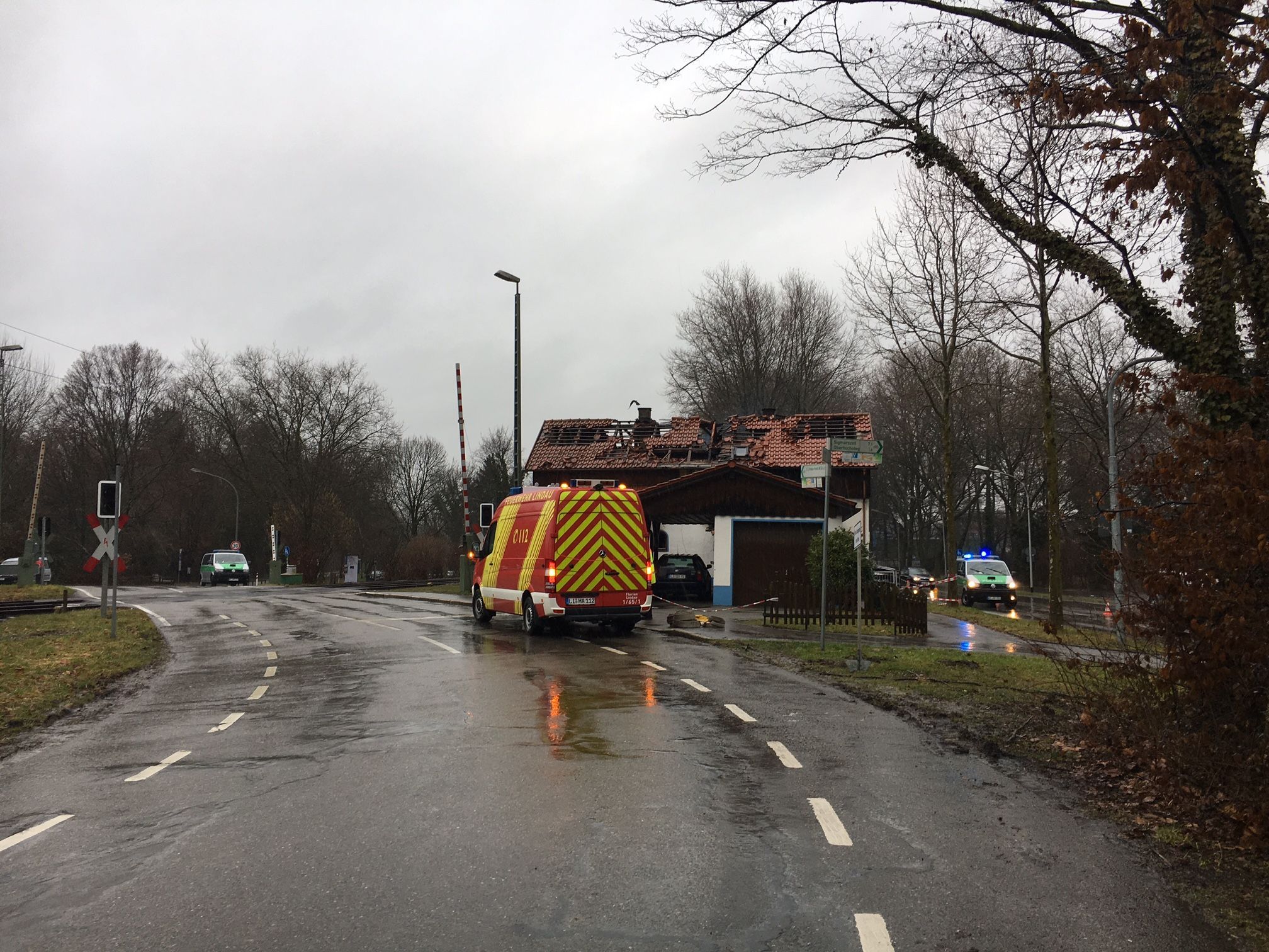 Wohnhausbrand in Lindau: Kripo ermittelt wegen eines Tötungsdelikts.