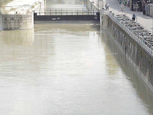 Toter Mann aus Donaukanal in Wien geborgen Toter Mann aus Donaukanal in Wien geborgen