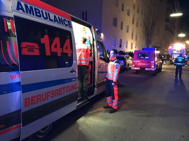 Beim Einsatz in Margareten Beim Einsatz in Margareten
