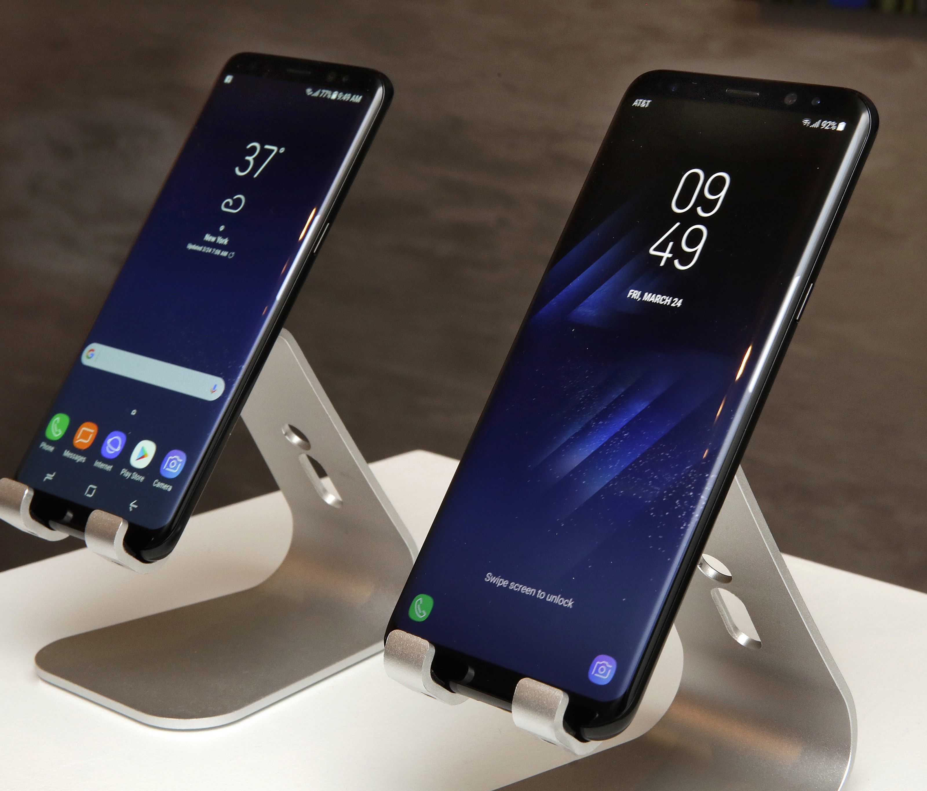 Das neue Samsung Galaxy S8 wurde vorgestellt. Das neue Samsung Galaxy S8 wurde vorgestellt.