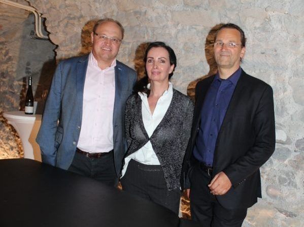 Bgm. Elmar Rhomberg, Marlene Arnoldi und Ernst Mussmann. Bgm. Elmar Rhomberg, Marlene Arnoldi und Ernst Mussmann.