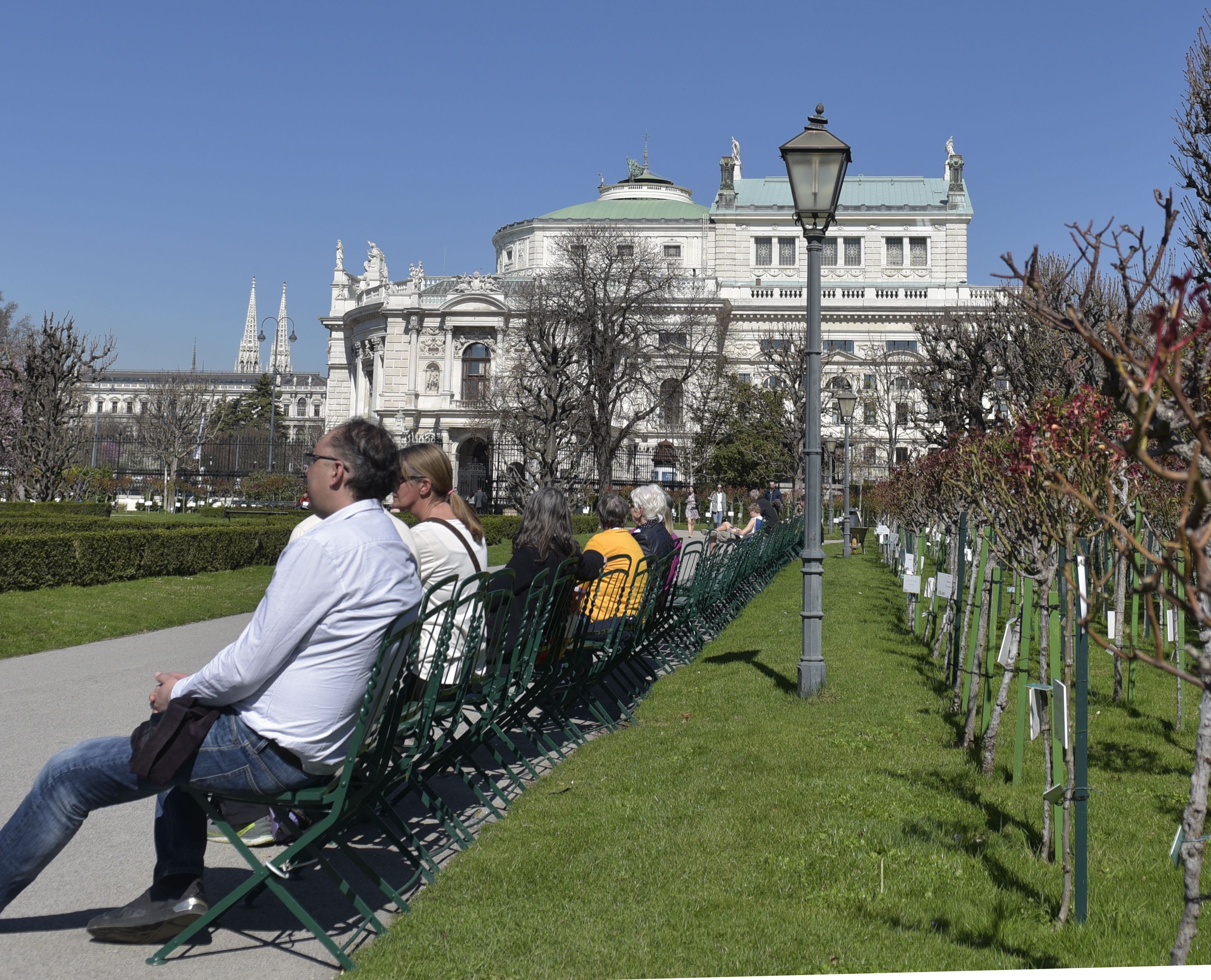 Auch in Wien durfte man sich über schönes Wetter freuen Auch in Wien durfte man sich über schönes Wetter freuen