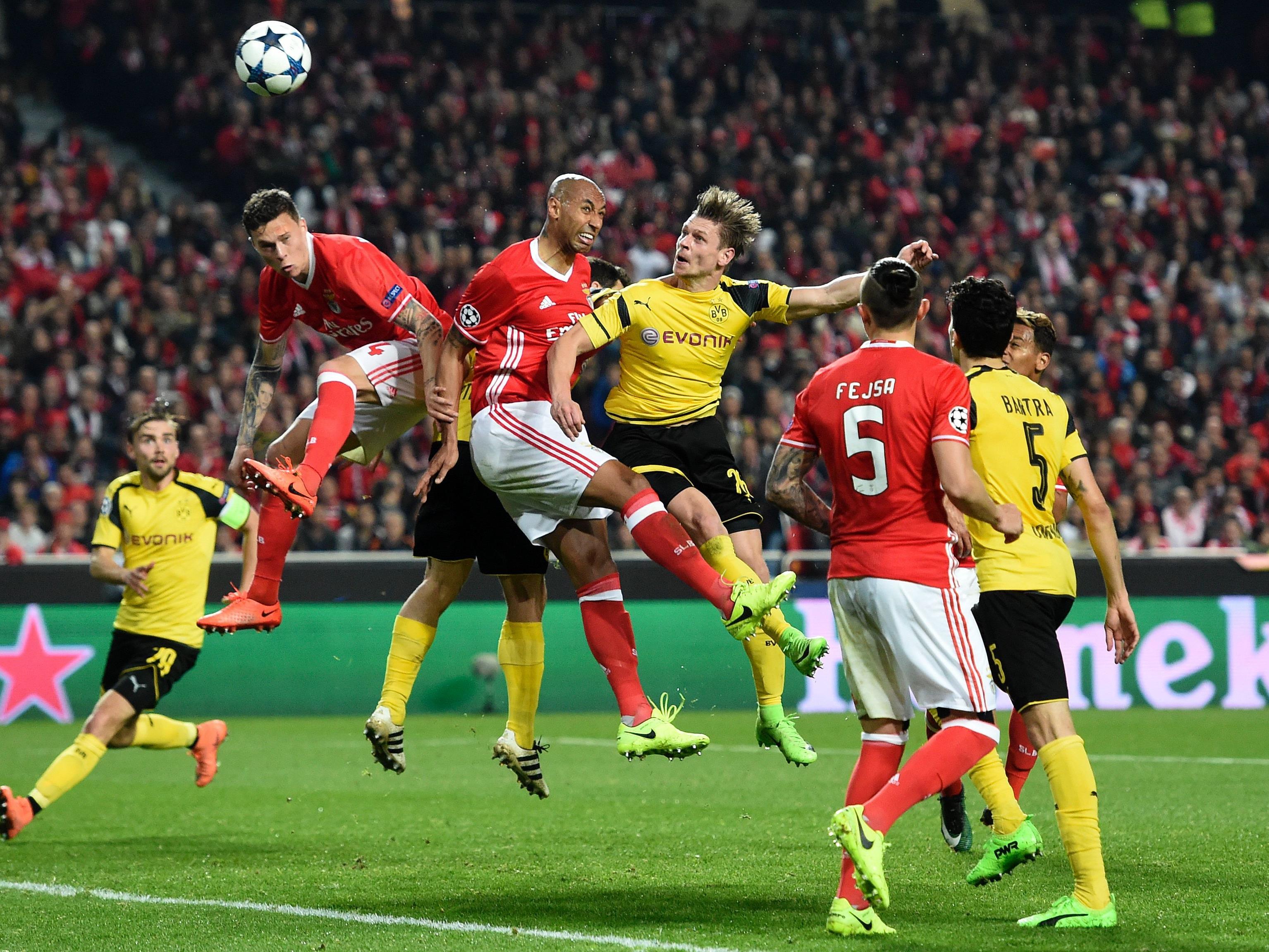 Borussia Dortmund ist gegen Benfica Lissabon Favorit.